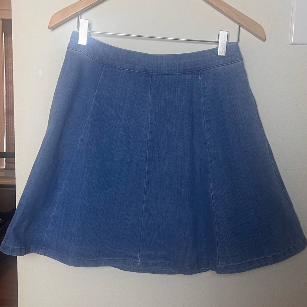ModCloth denim circle skirt